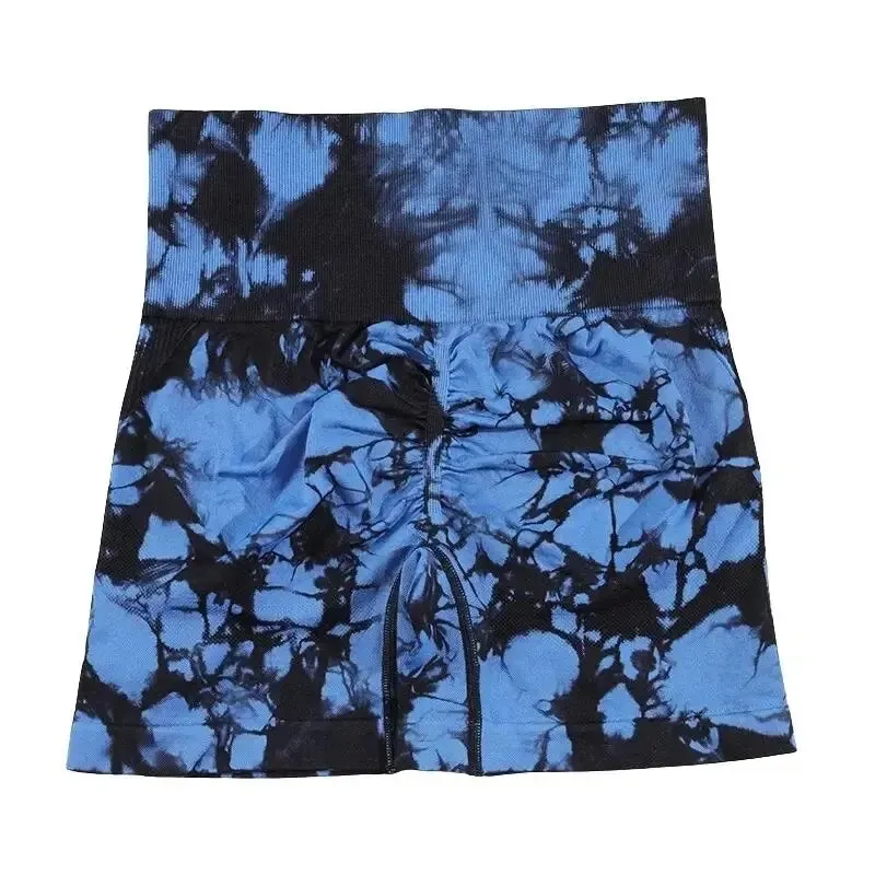 Seamless High-Waist Women’s Shorts - Butt-Lifting Yoga, Workout, and Cycling Sweatpants with Elastic Fit