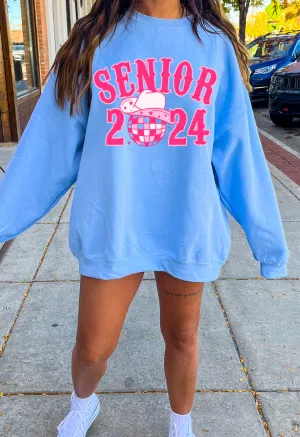 Senior 2024 Disco Cowgirl Sweatshirt