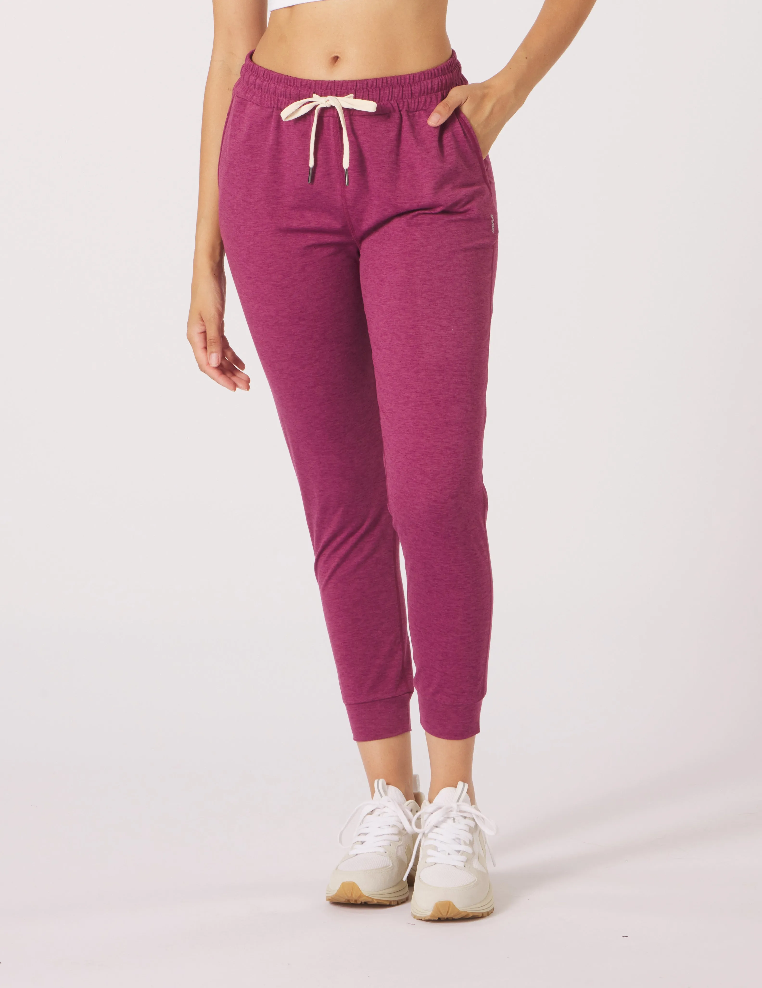 Serene Jogger: Rouge Marble