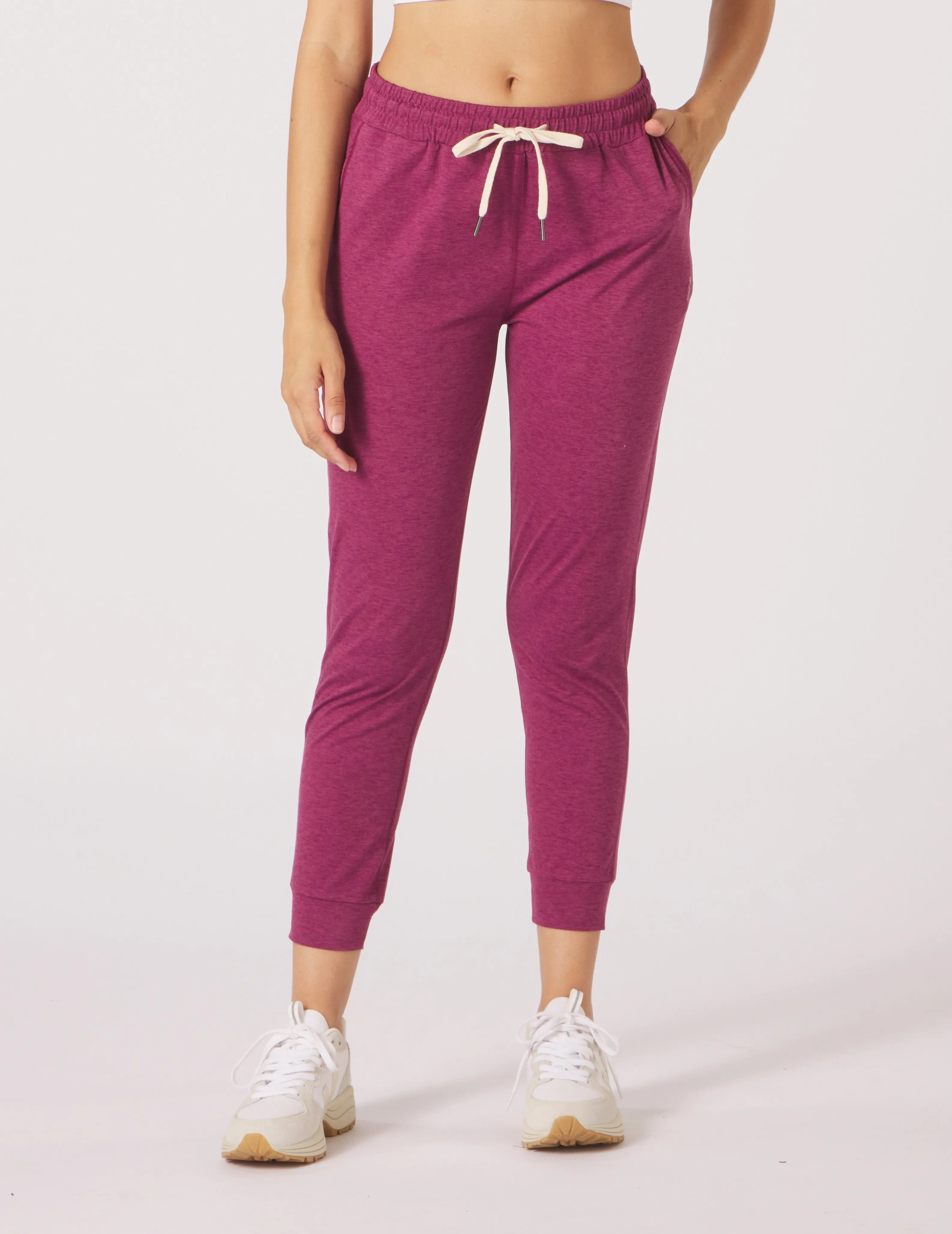 Serene Jogger: Rouge Marble