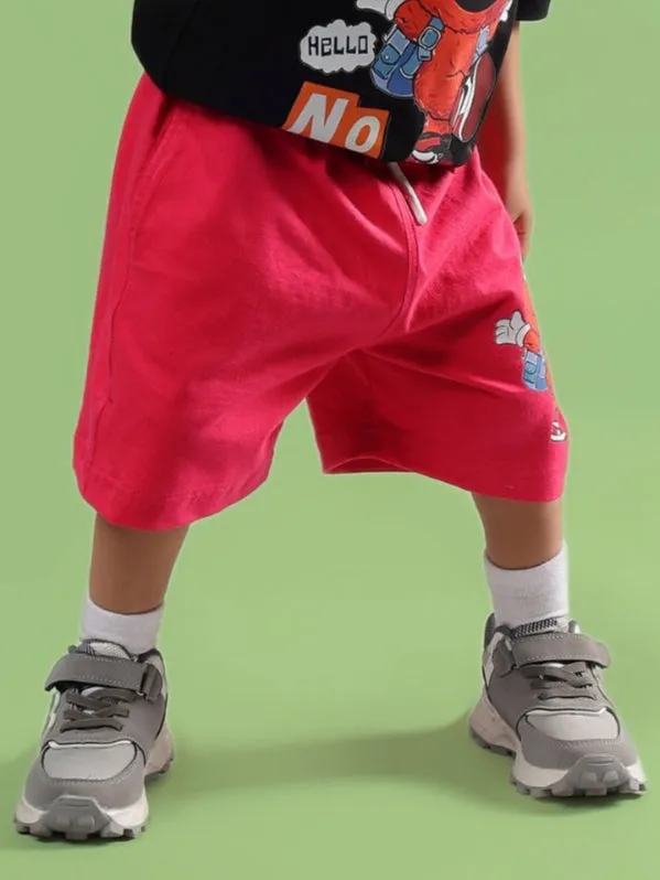 SESAME SHORTS FOR BOYS & GIRLS (PINK)