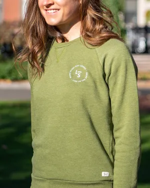 Sherpa Crew Pullover - Sea Meadow