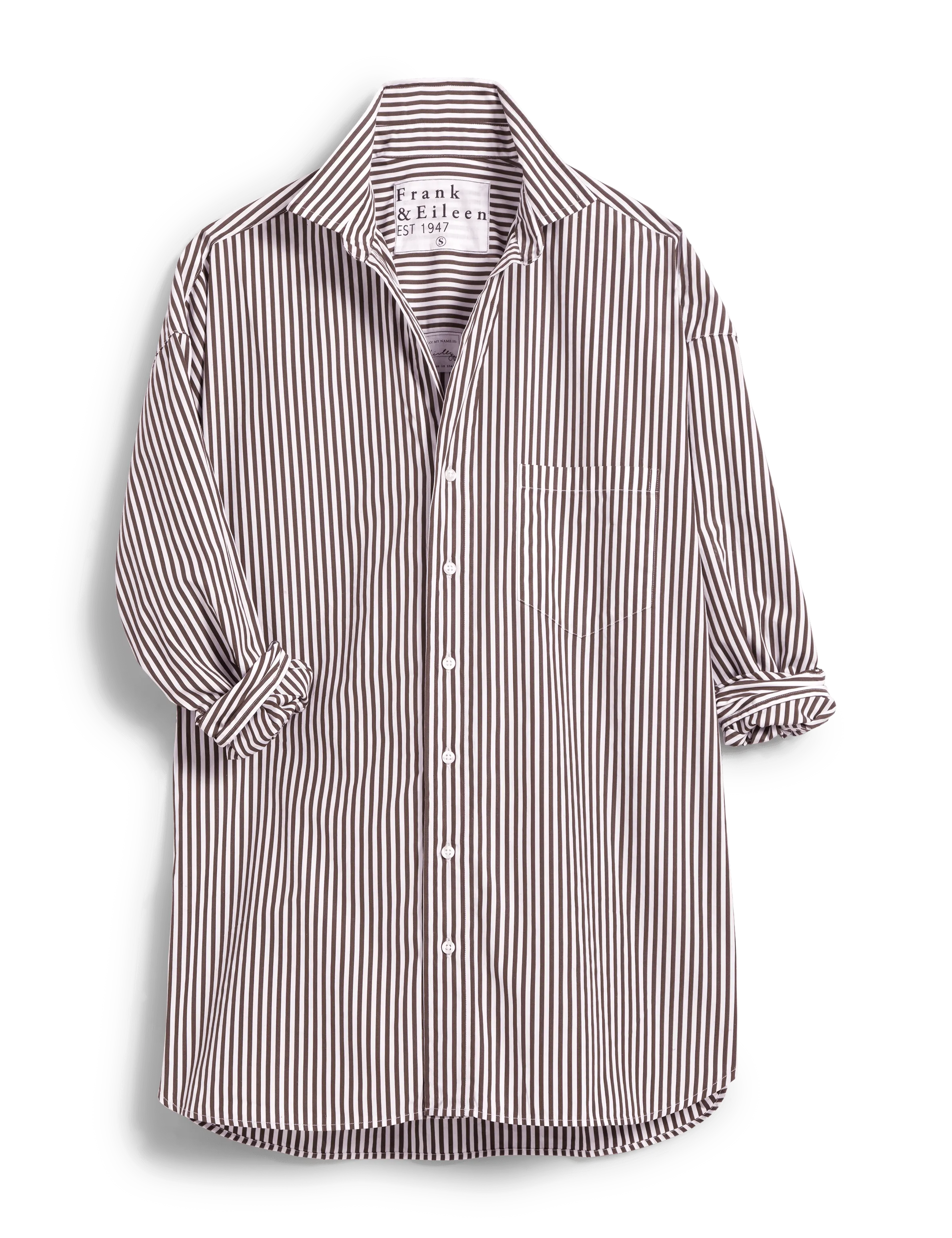 SHIRLEY Brown Stripe, Superluxe