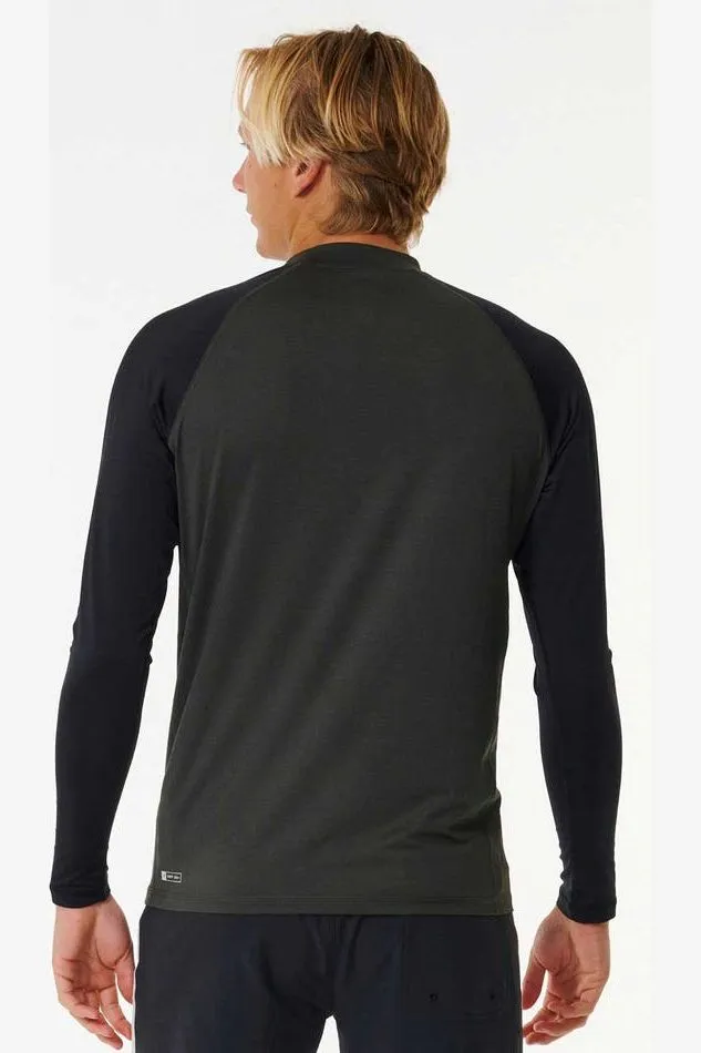 SHOCK UPF L/S - BLACK MARLE