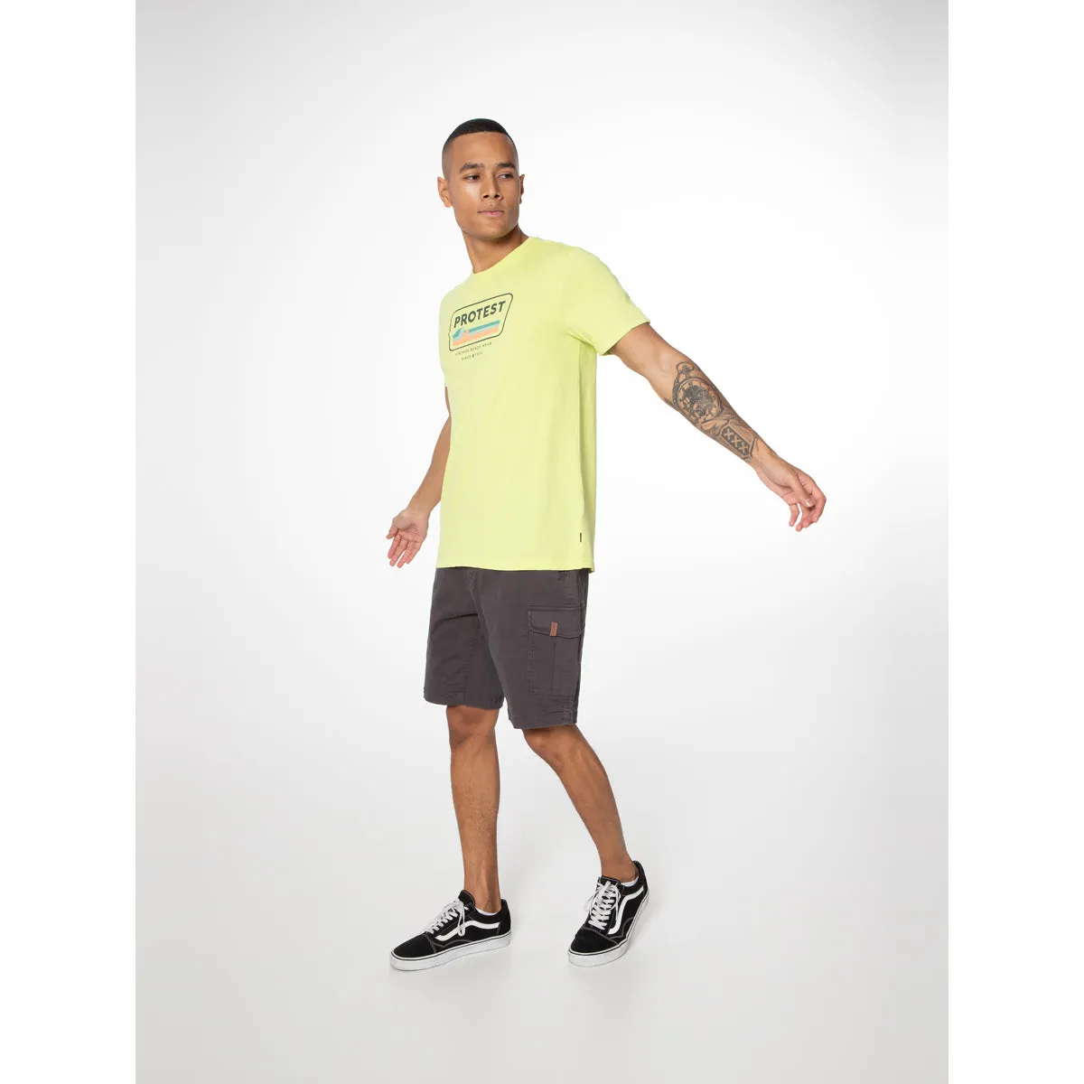 Shorts masculino Nytro Cargoshort Protest cinza