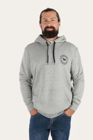 Signature Bull Hoodie - Grey Marle/Black