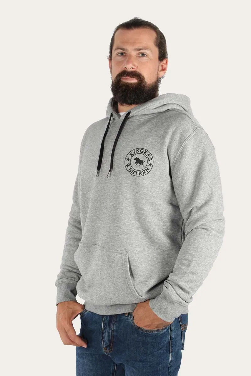Signature Bull Hoodie - Grey Marle/Black