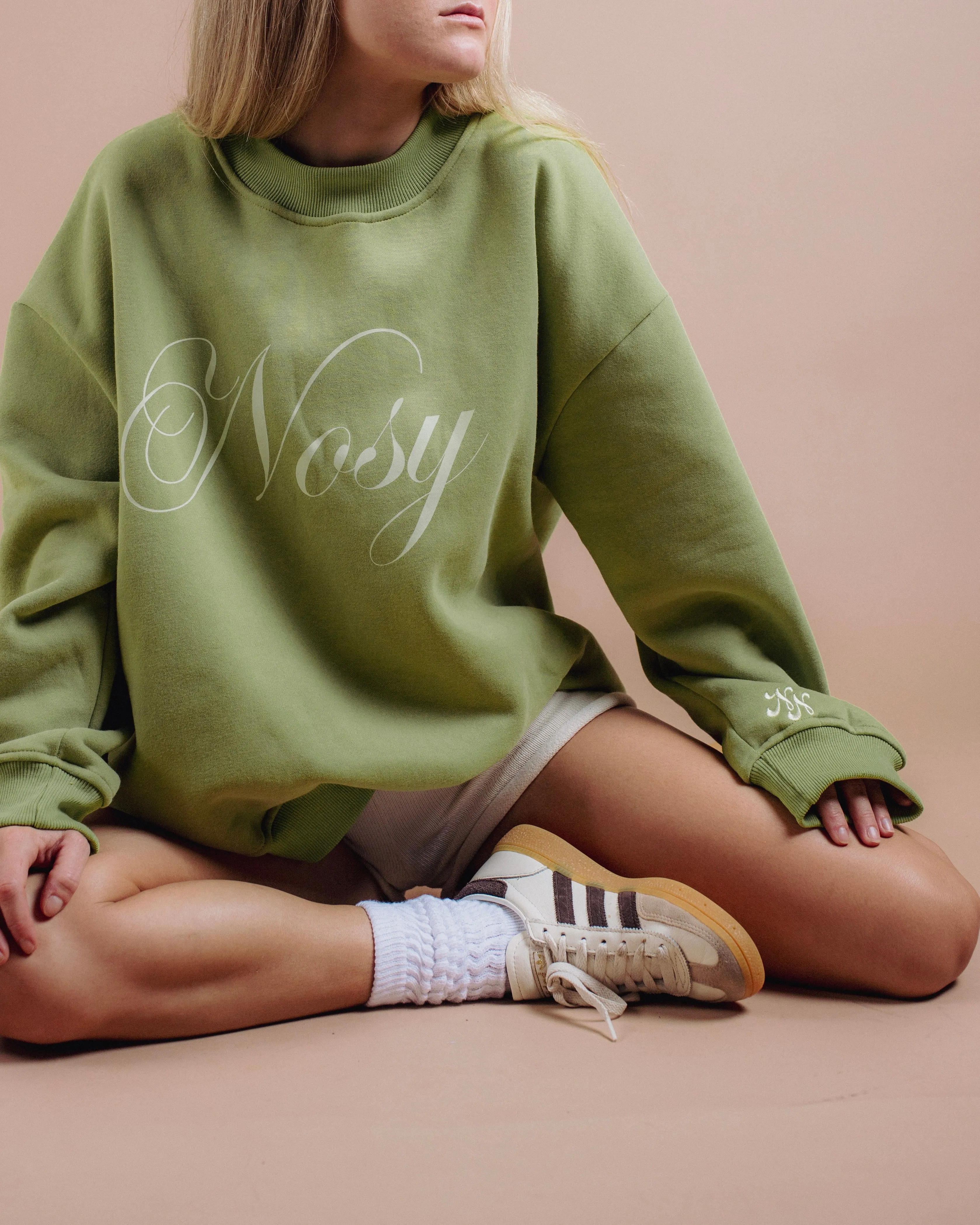 signature sweatshirt - clover