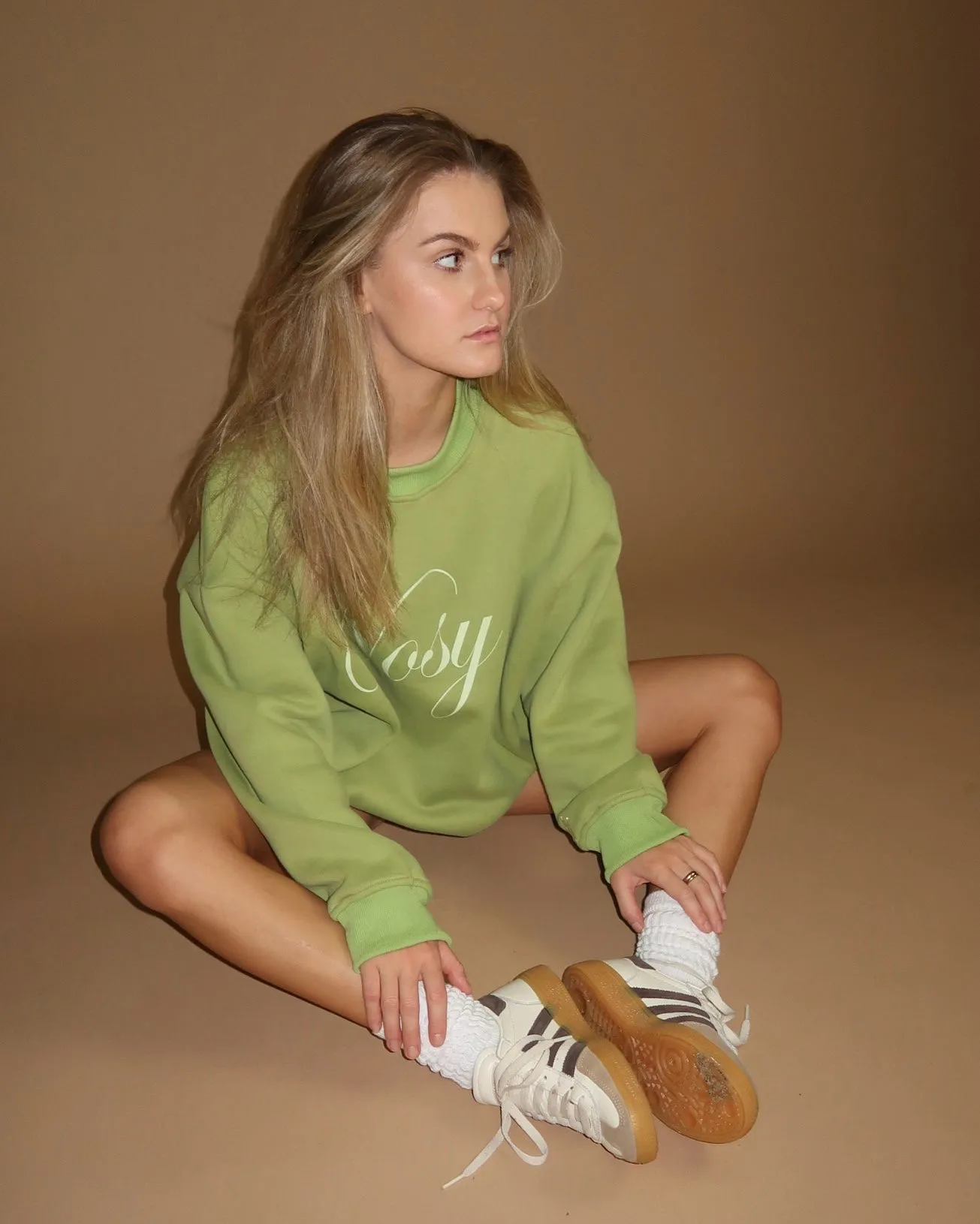 signature sweatshirt - clover