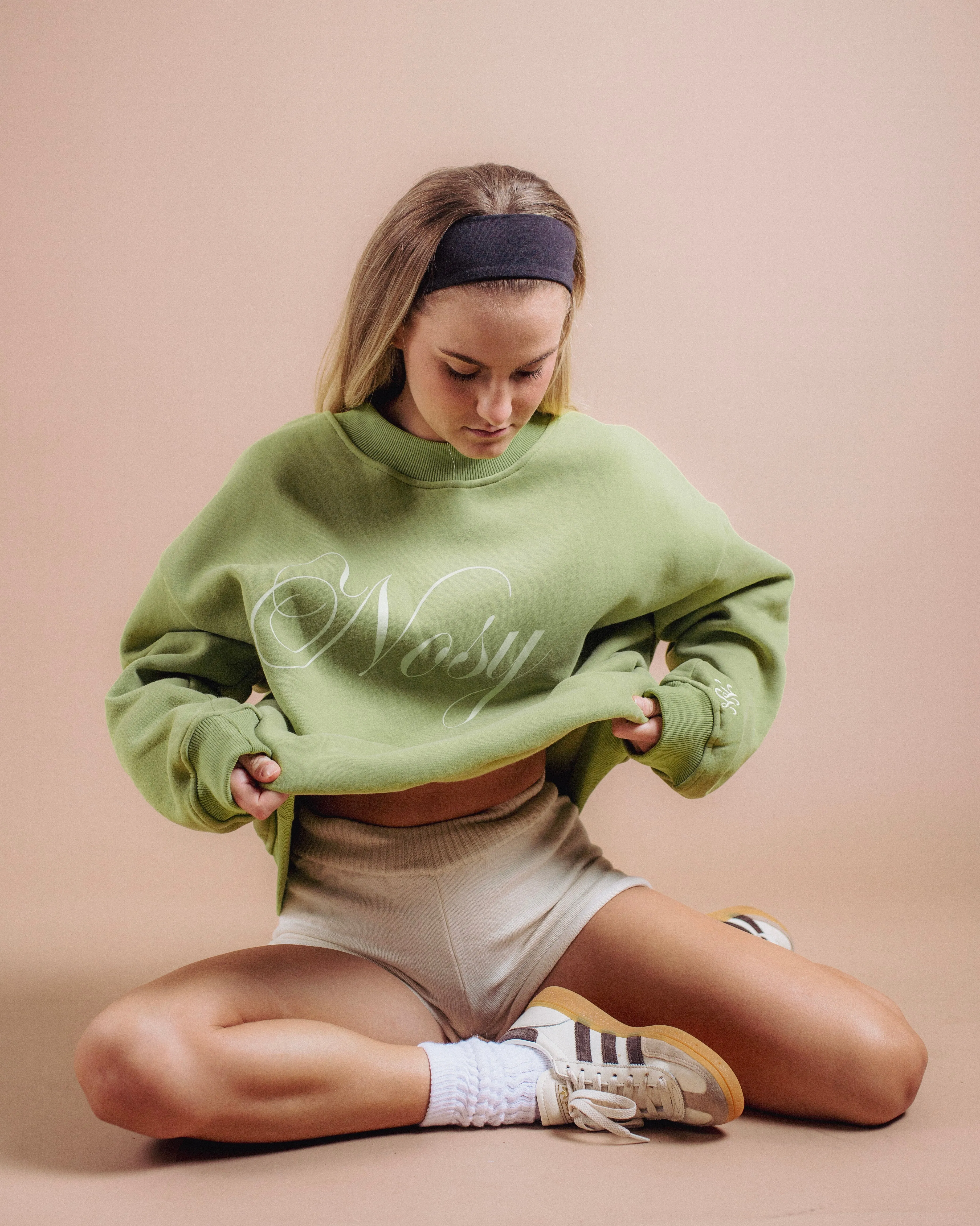 signature sweatshirt - clover
