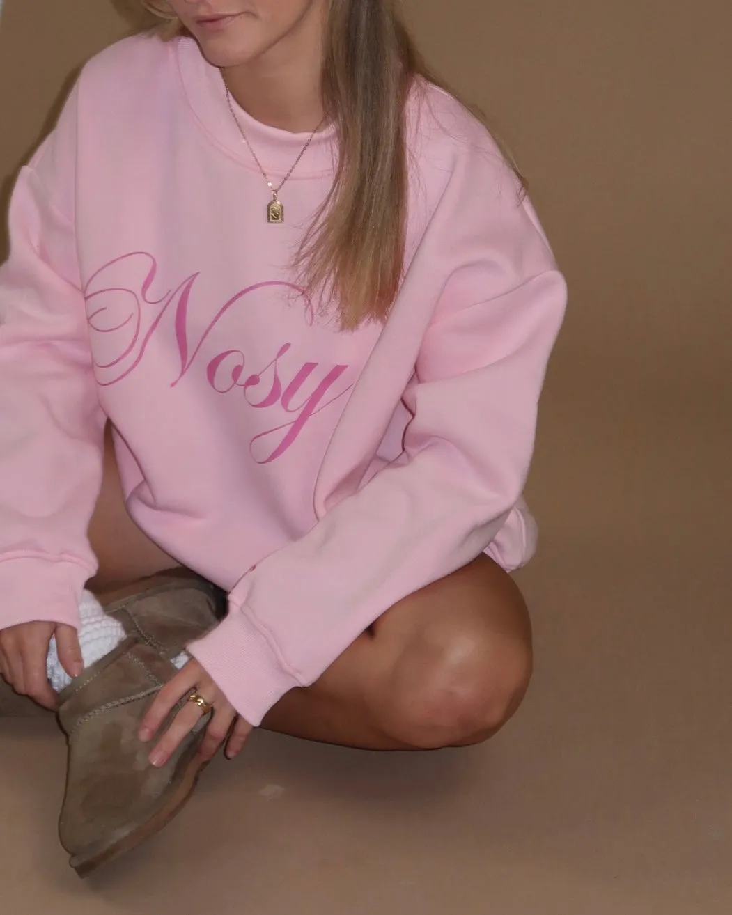 signature sweatshirt - ribbon