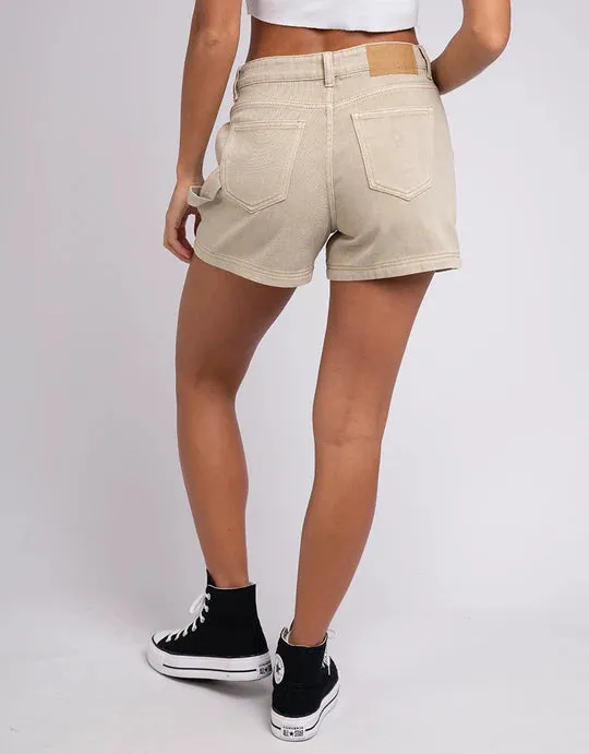 SILENT THEORY BRAVO CARGO SHORT BEIGE