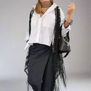 Simple Moderne Jazz Up Punky Basic Relaxed Fit Shirt