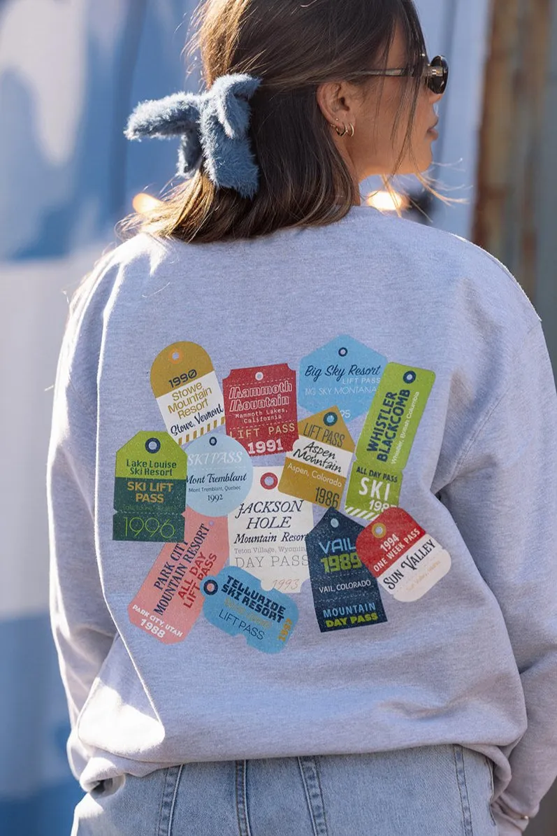 Ski Pass Sweatshirt
