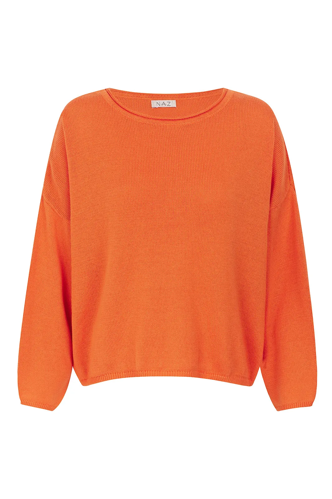 Sofie Orange Cotton Sweater