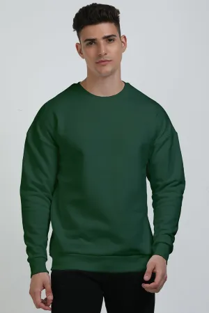 Solid Oversized Sweatshirt