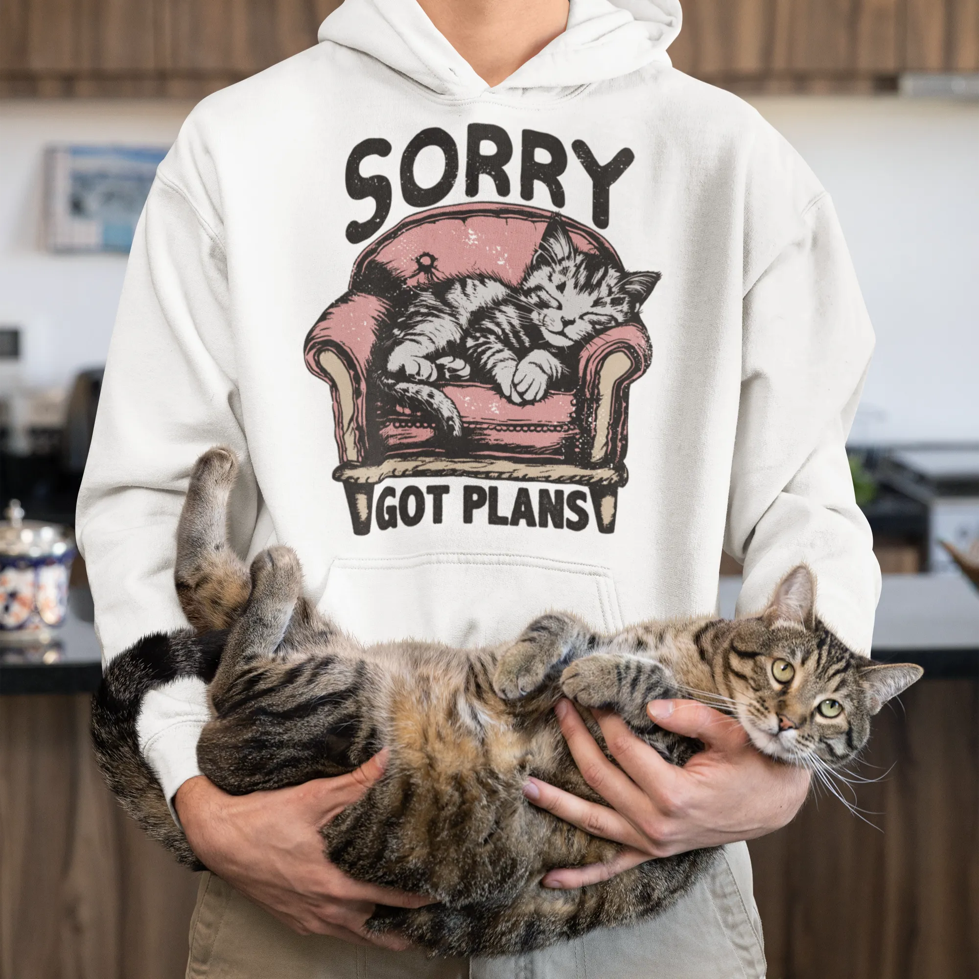 Sorry, Got Plans Hoodie