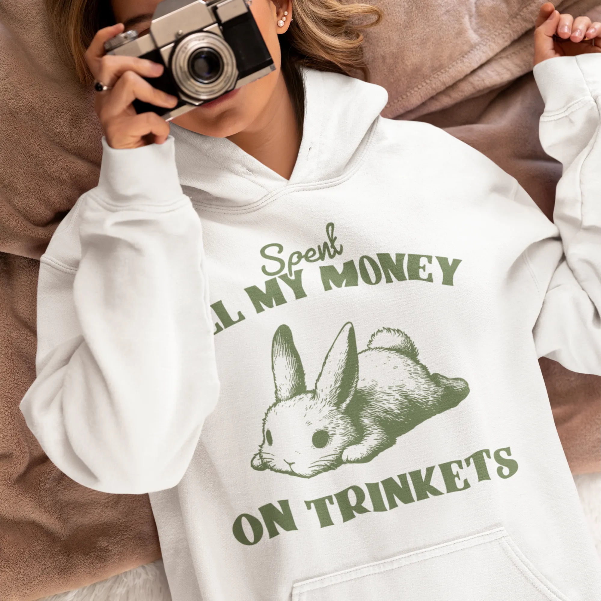Spent All My Money On Trinkets Hoodie