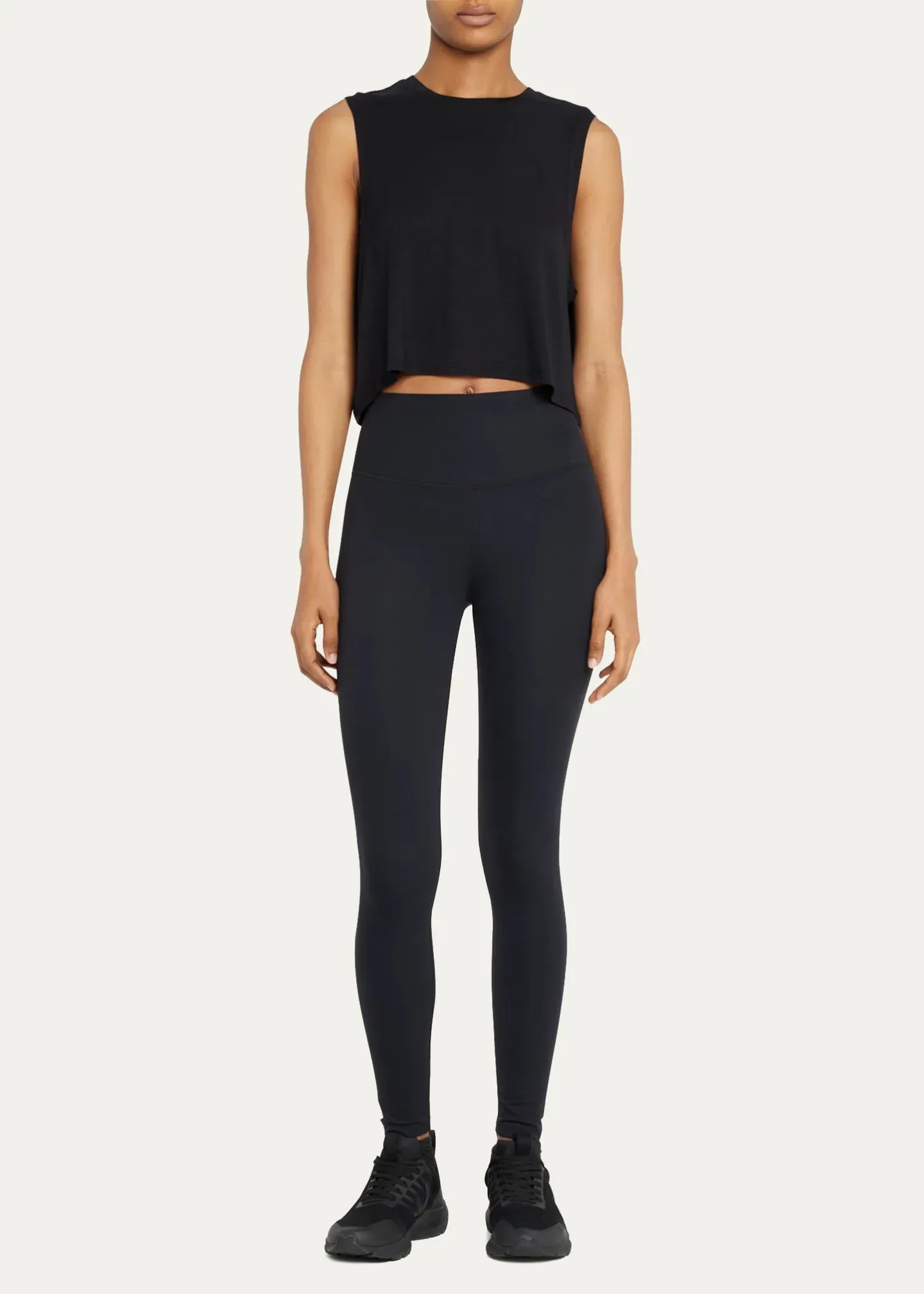 Splits59 Sienna Cropped Jersey Tank