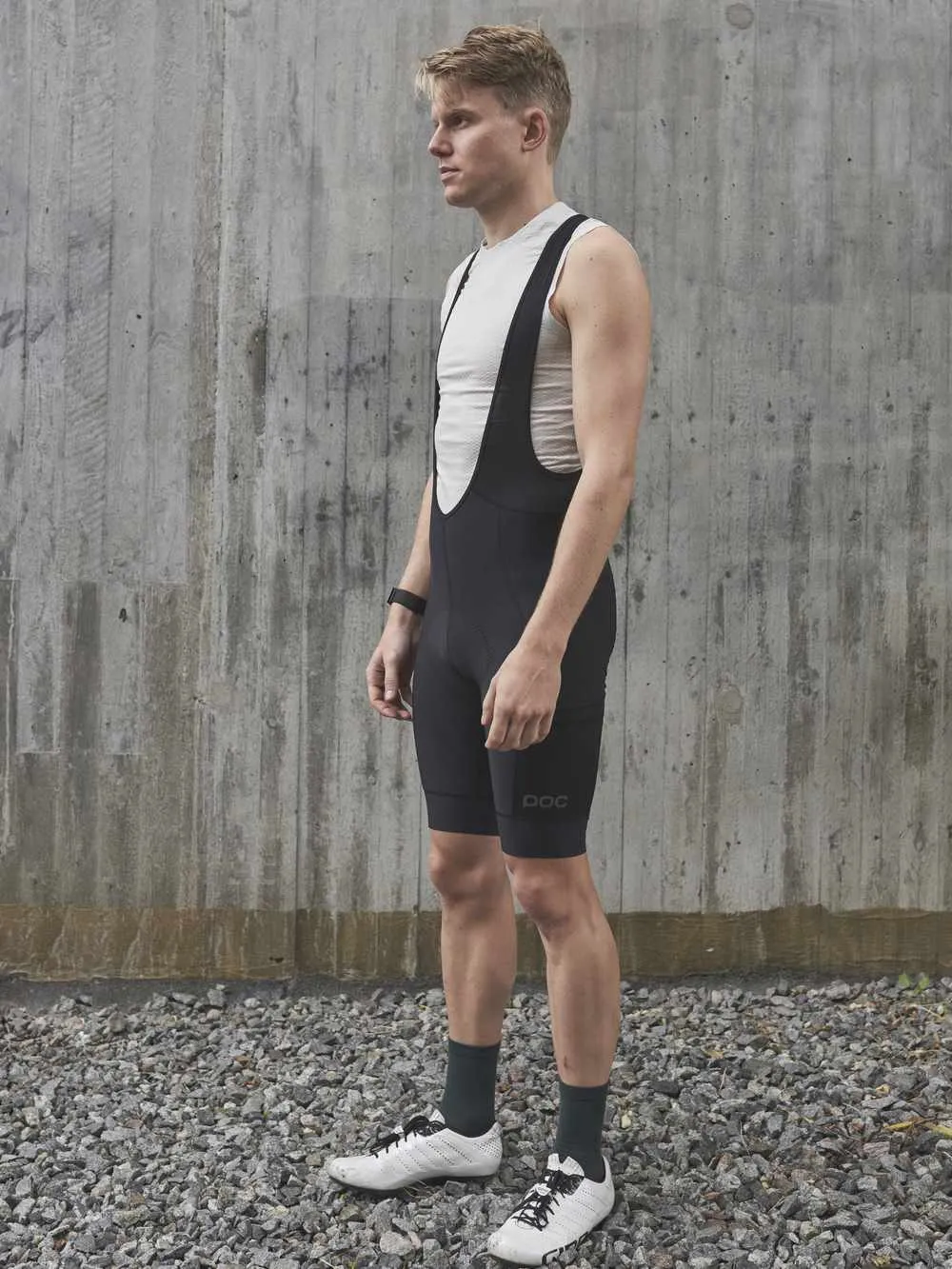 Spodenki rowerowe POC ROVE CARGO VPDs Bib Shorts - czarny