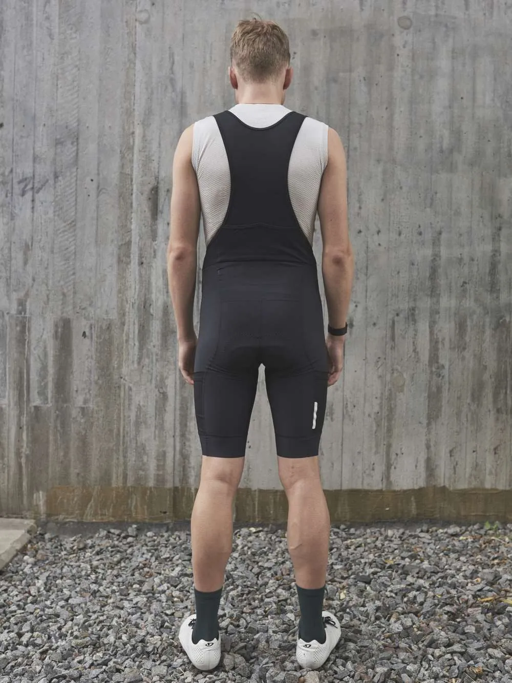 Spodenki rowerowe POC ROVE CARGO VPDs Bib Shorts - czarny