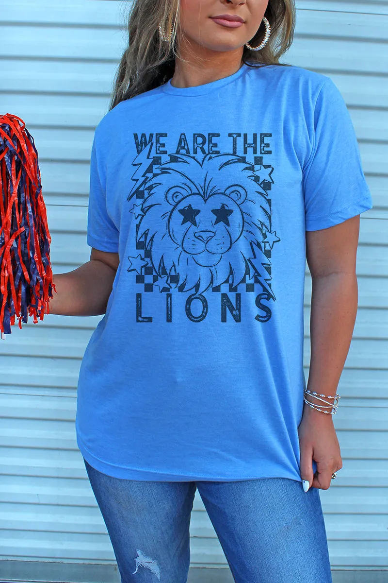 Stars We Are The Lions Unisex Poly-Rich Blend Tee