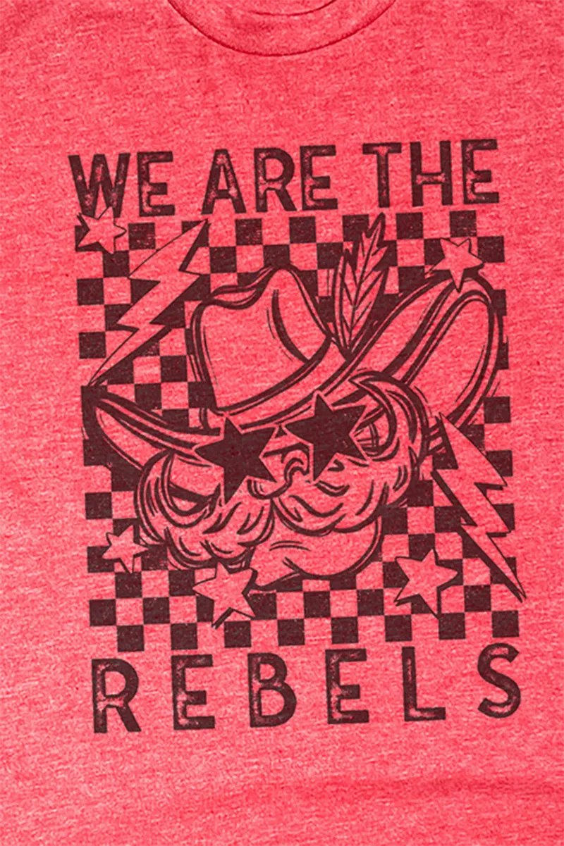 Stars We Are The Rebels Unisex Poly-Rich Blend Tee