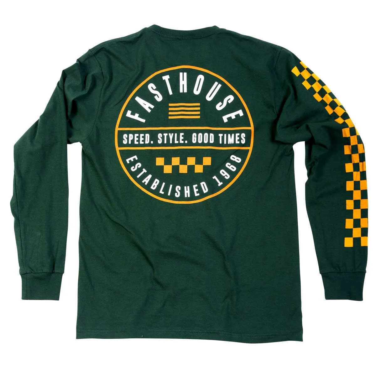 Statement LS Tee - Forest Green