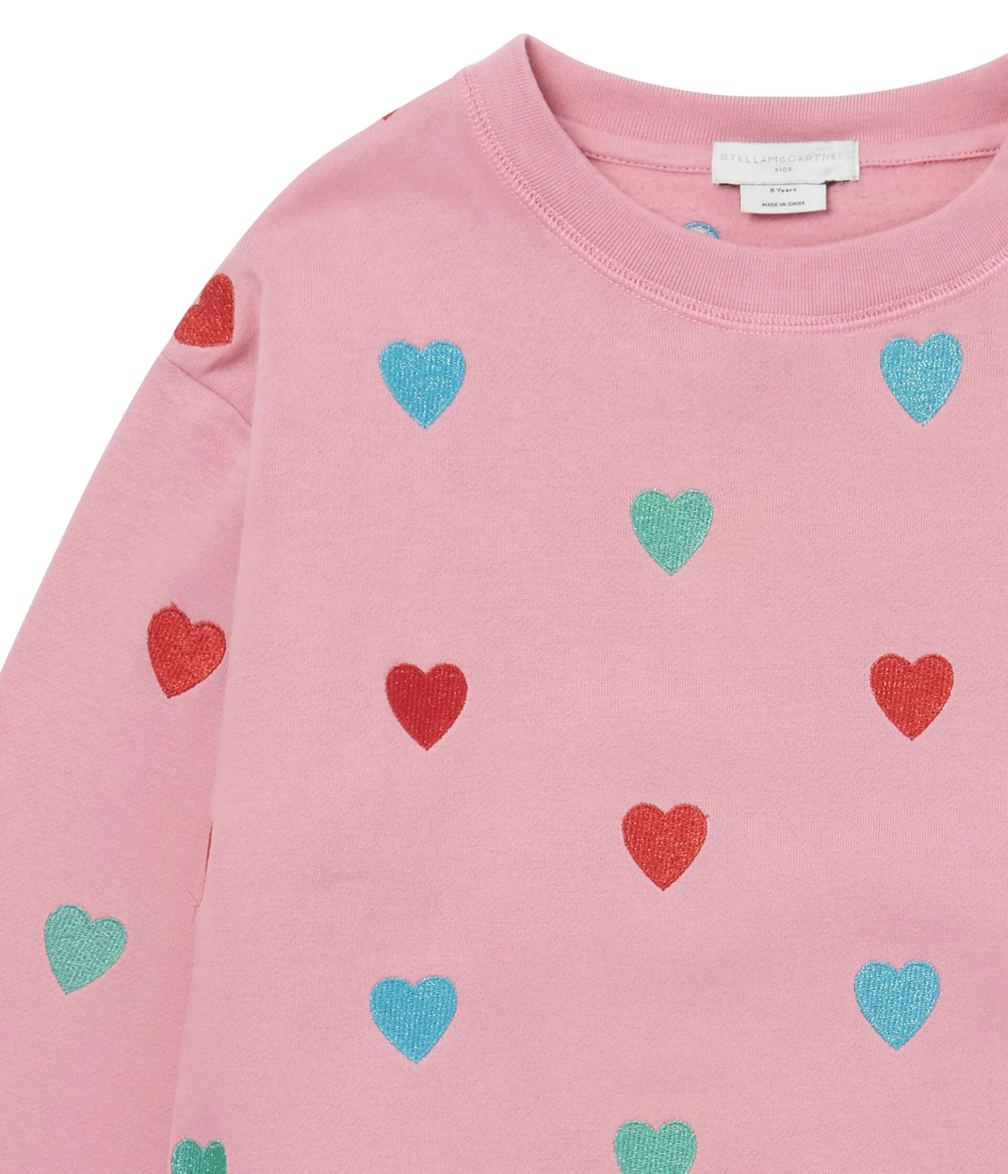Stella McCartney Kids Heart Print Sweatshirt