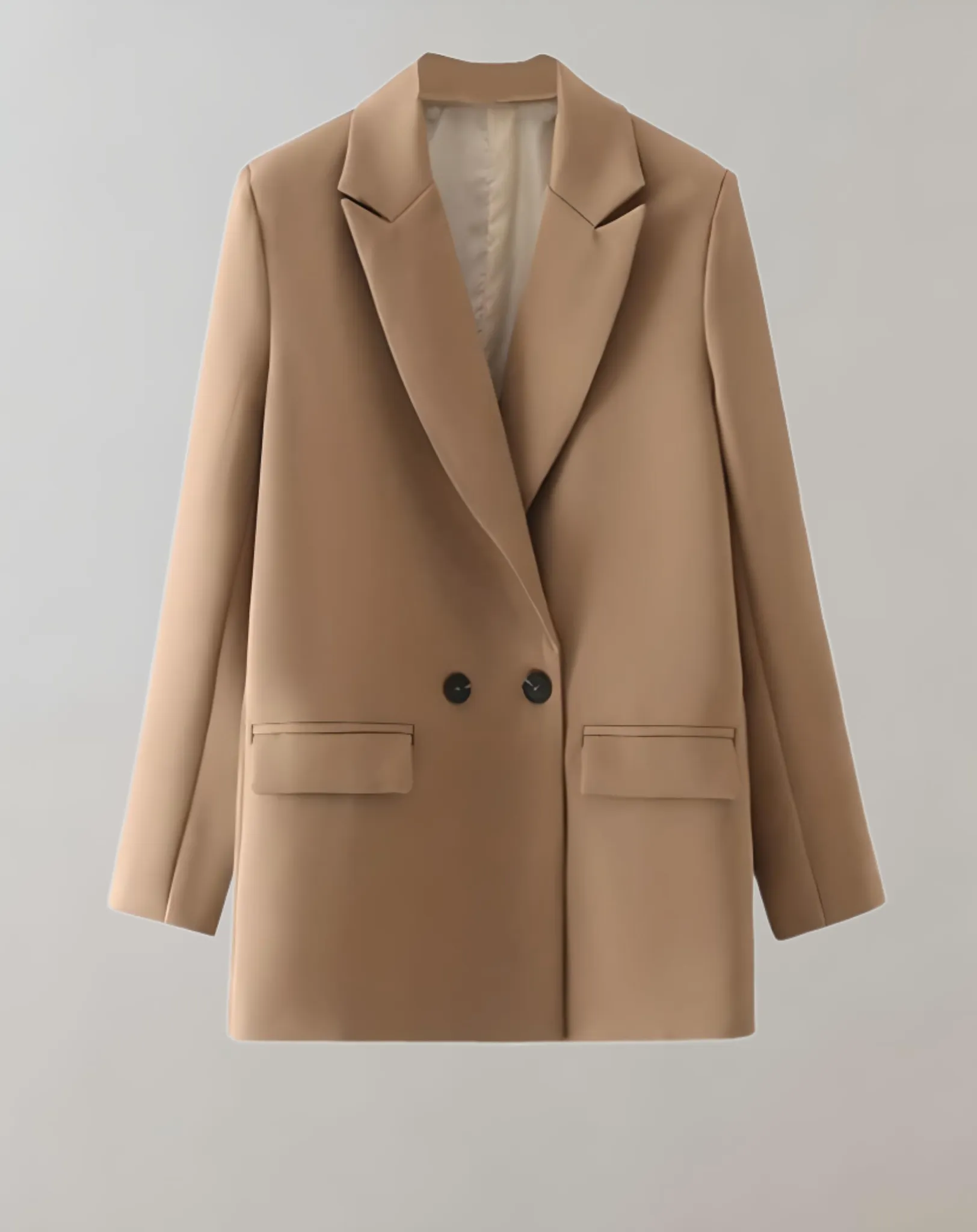 Stephanie - oversized button-down blazer