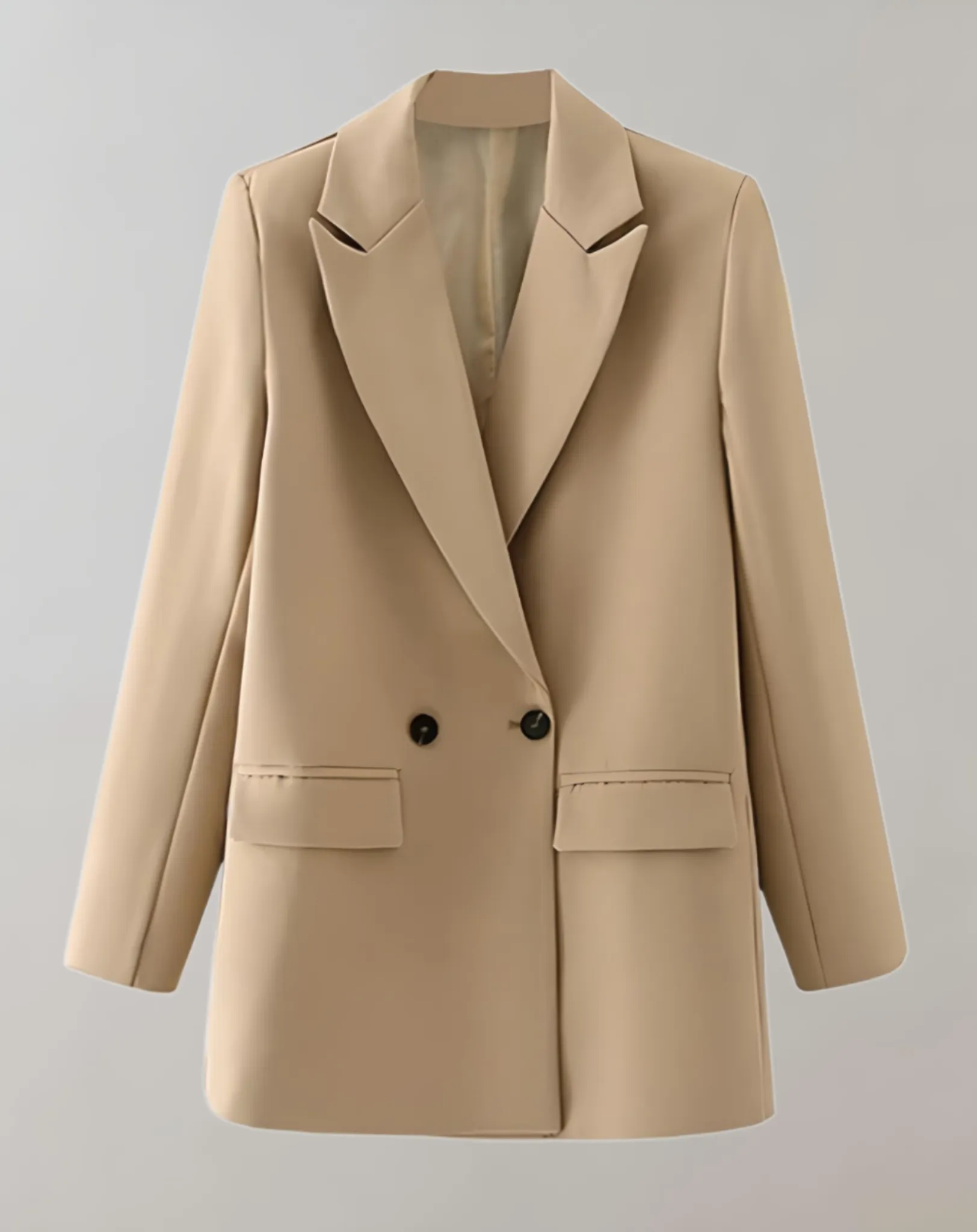 Stephanie - oversized button-down blazer