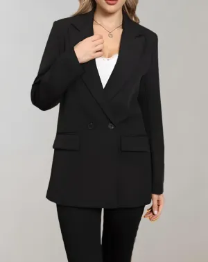 Stephanie - oversized button-down blazer
