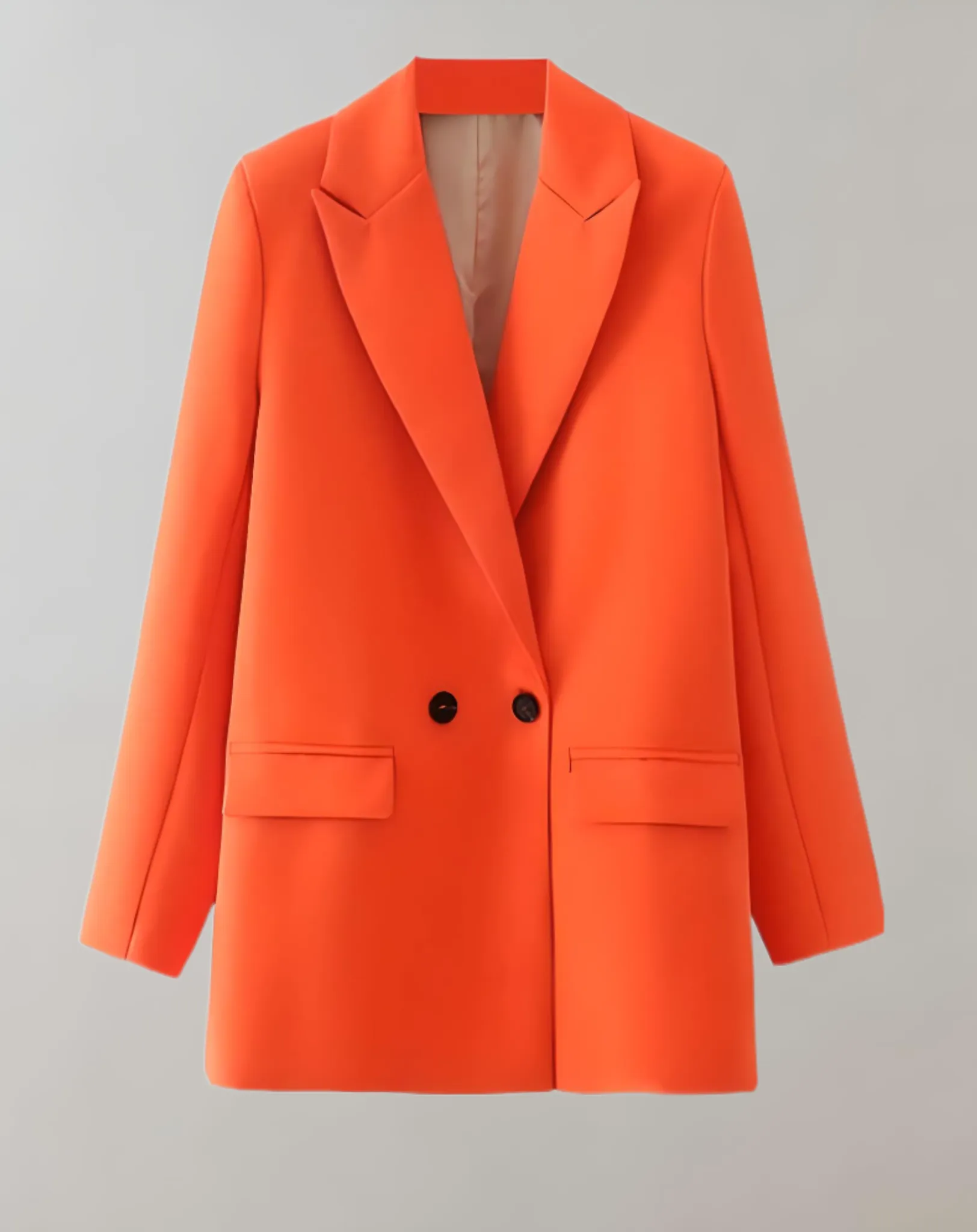Stephanie - oversized button-down blazer