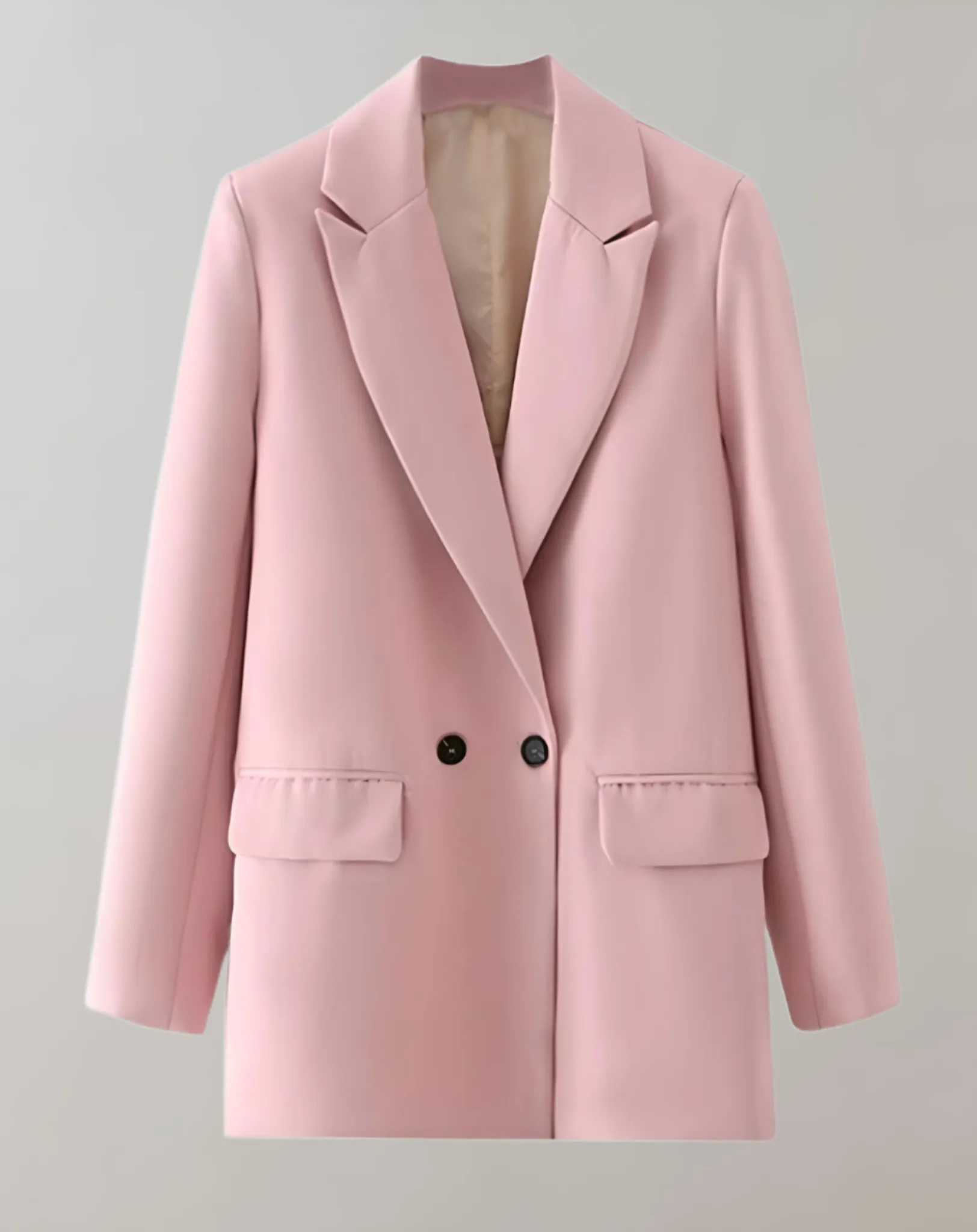 Stephanie - oversized button-down blazer