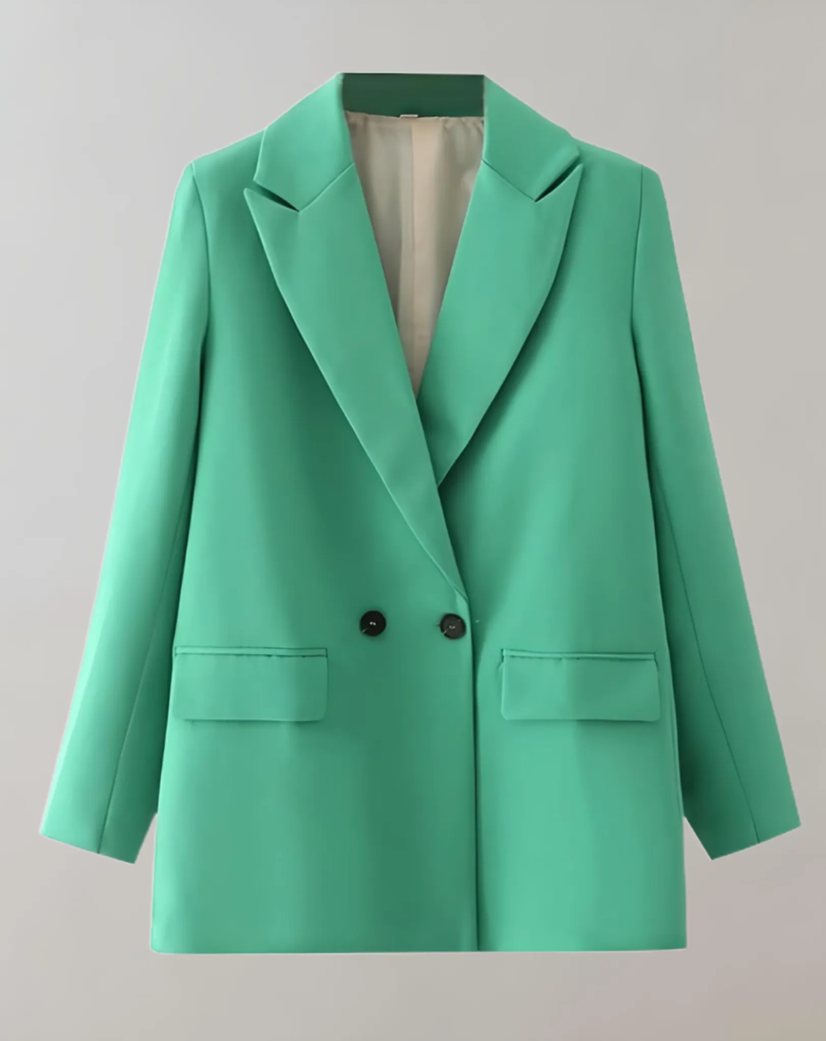 Stephanie - oversized button-down blazer