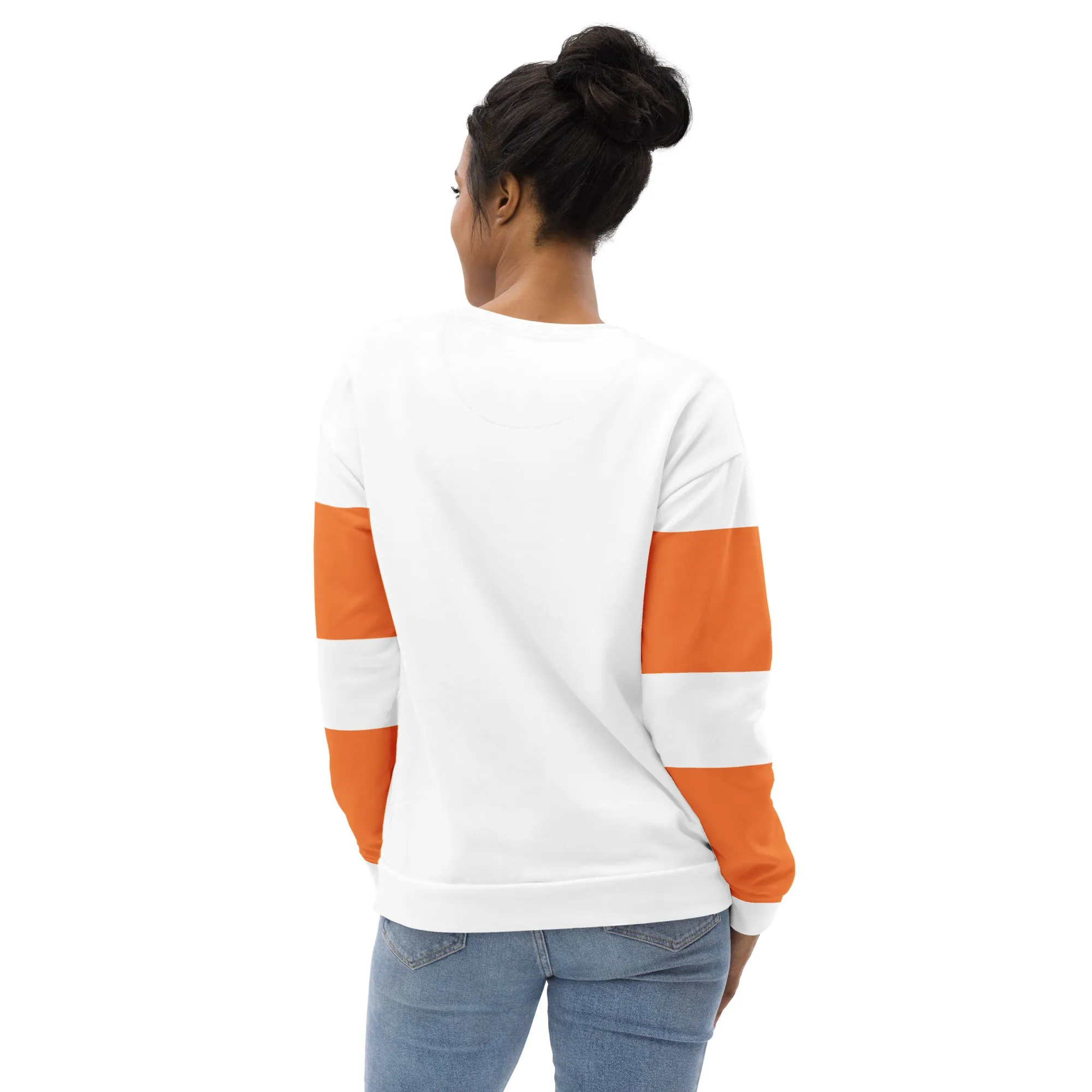 STFU Power Fist Unisex Sweatshirt - Stripes - Female