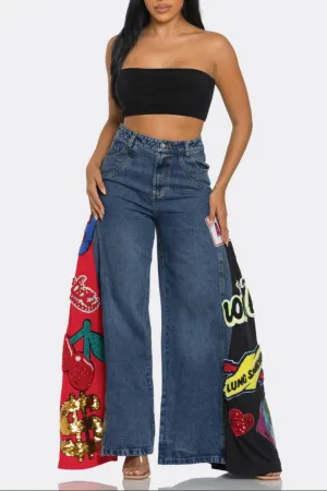 Street Art Statement Bottoms