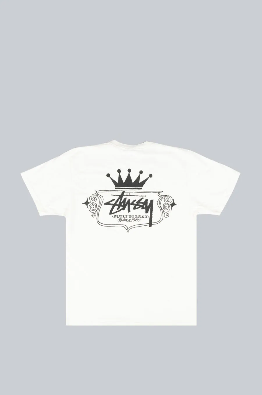 STUSSY BUILT TO LAST PIGMENT DYED SHIRT NATURAL