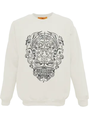 Sugar Skull Unisex Crew Pullover