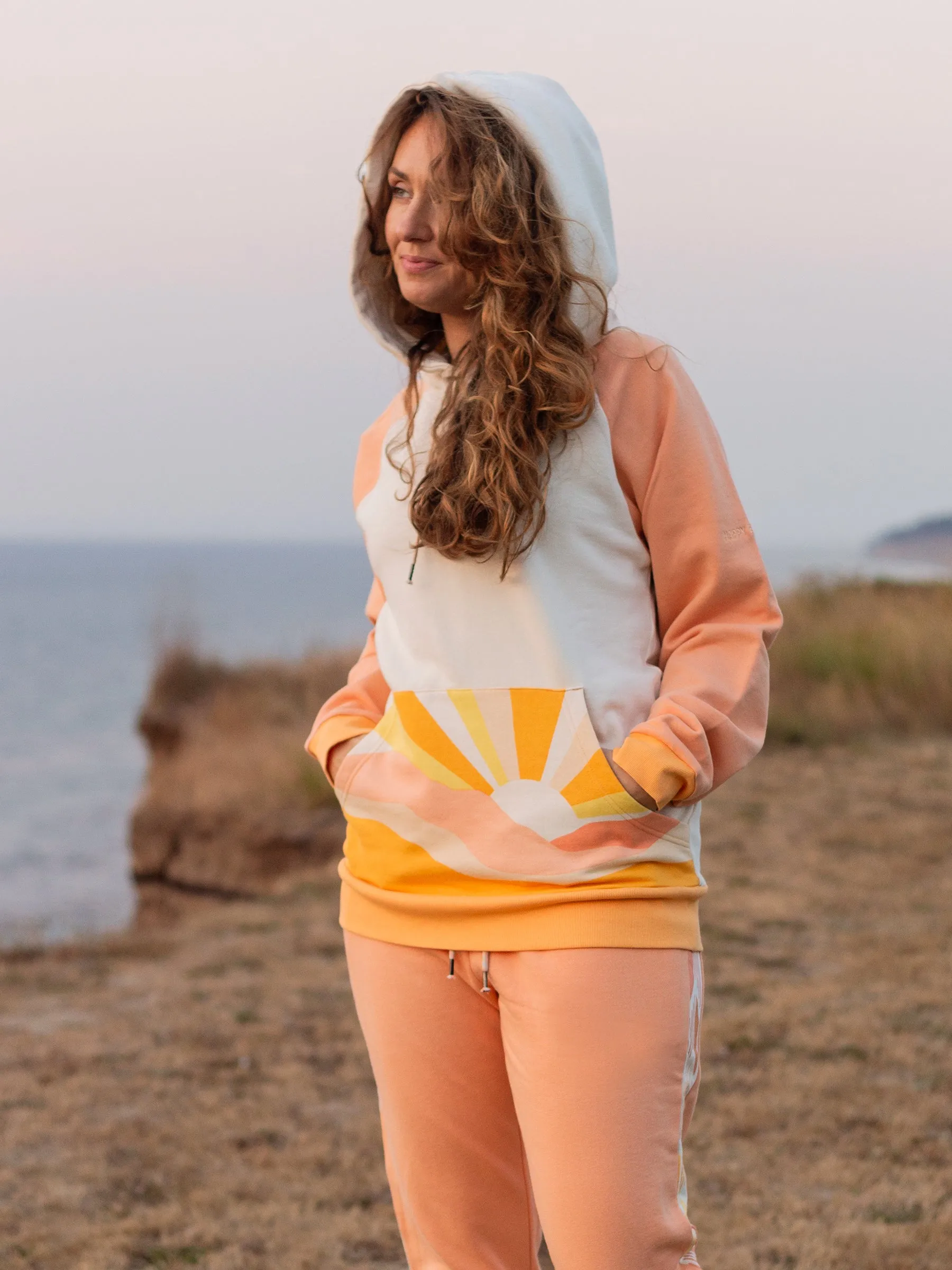 Sunburst Hoodie by Happy Earth