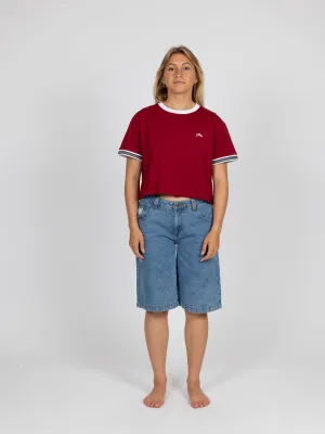 TAIL SLIDE CROP TEE