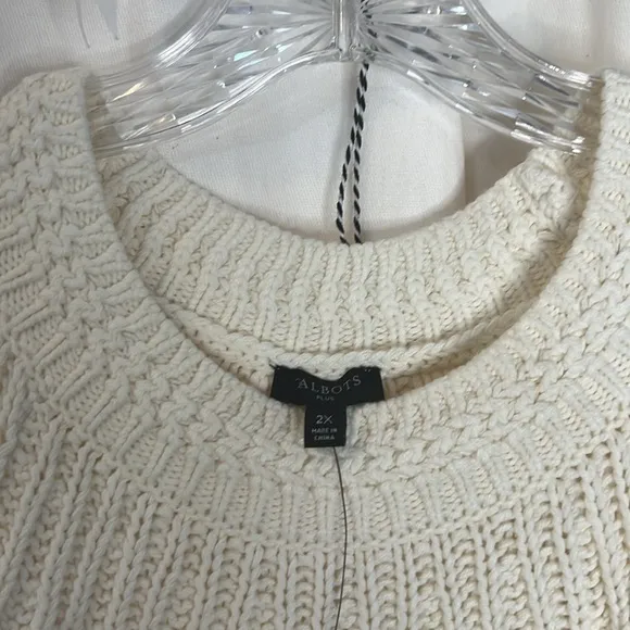 Talbots Yoke Stitch Sweater