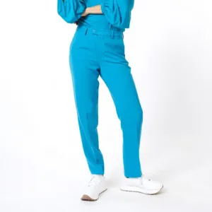Teal Trousers