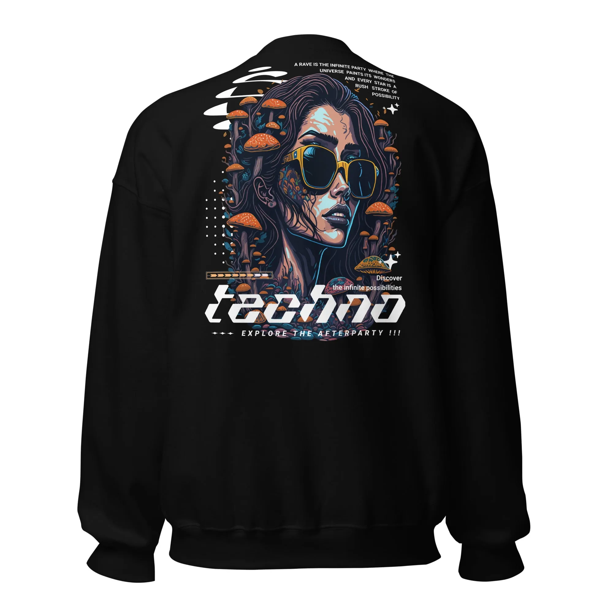 Techno Sweatshirt | Explore the Afterparty