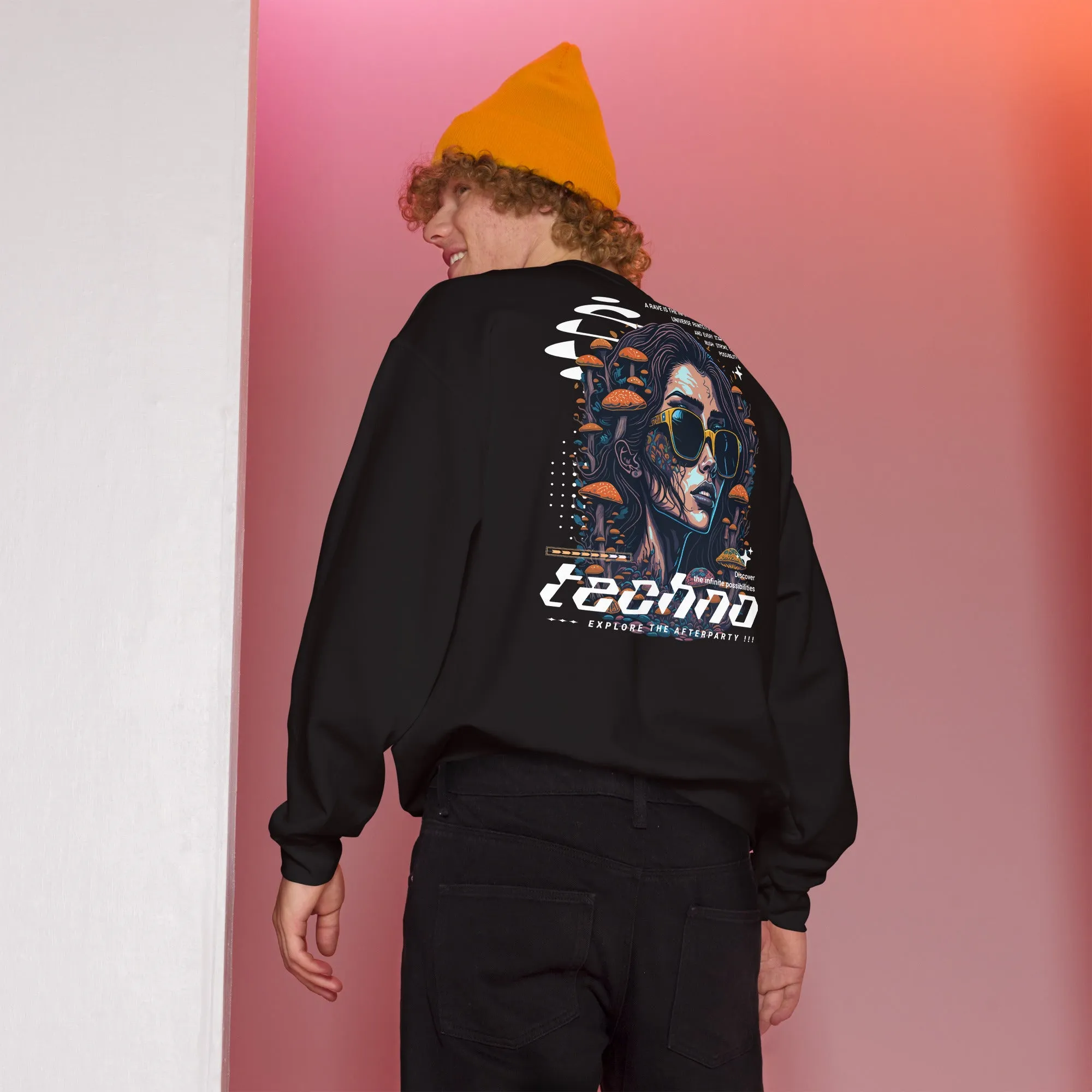 Techno Sweatshirt | Explore the Afterparty
