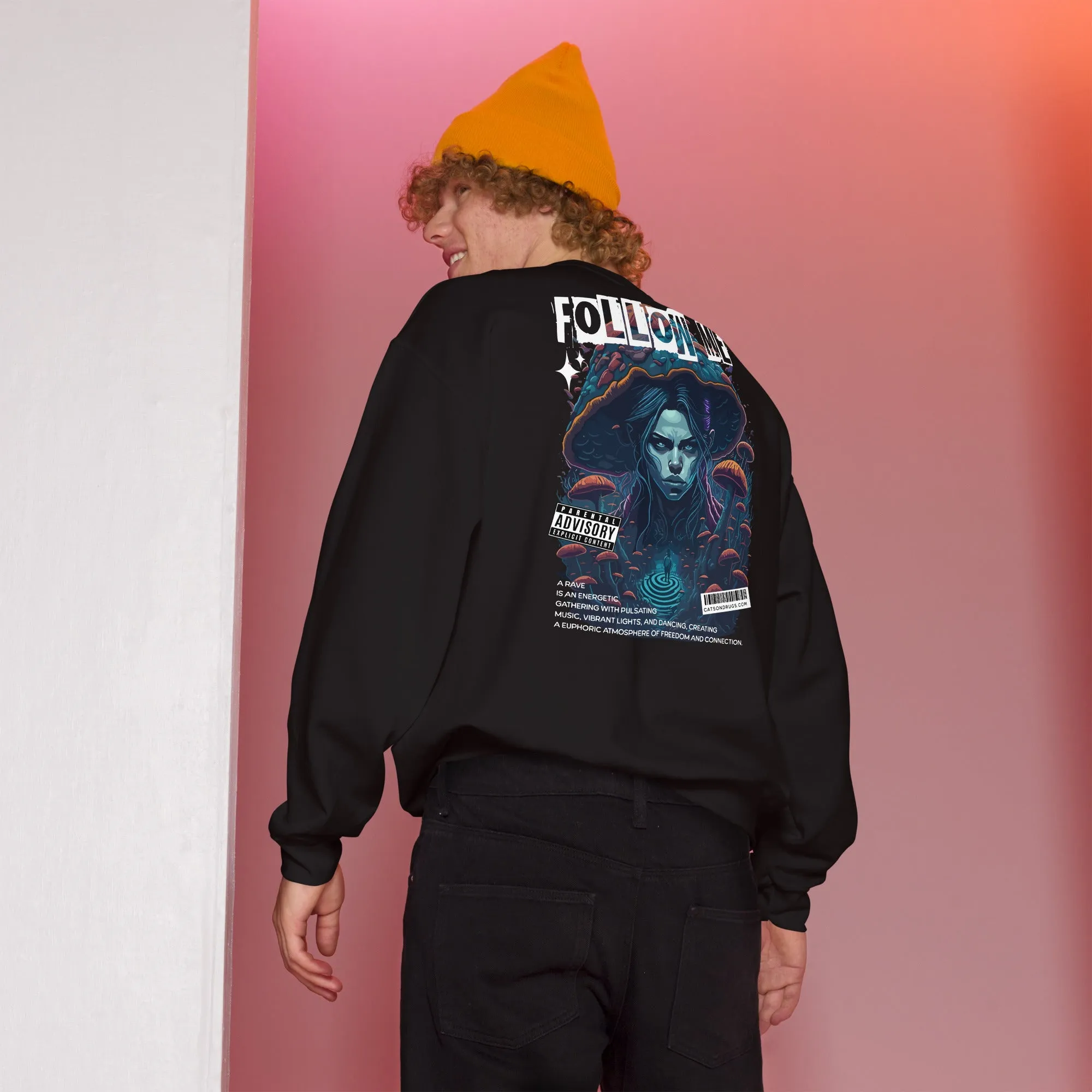 Techno Sweatshirt | Follow Me Organism