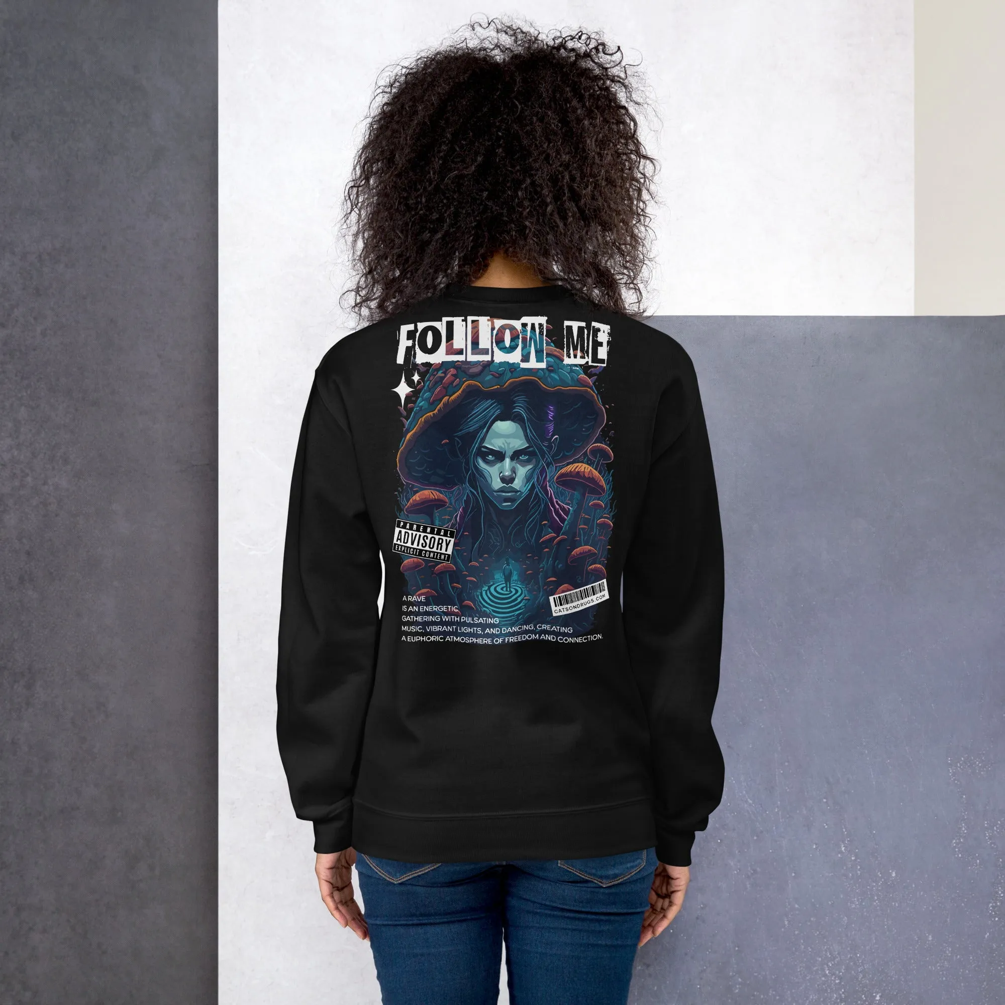Techno Sweatshirt | Follow Me Organism