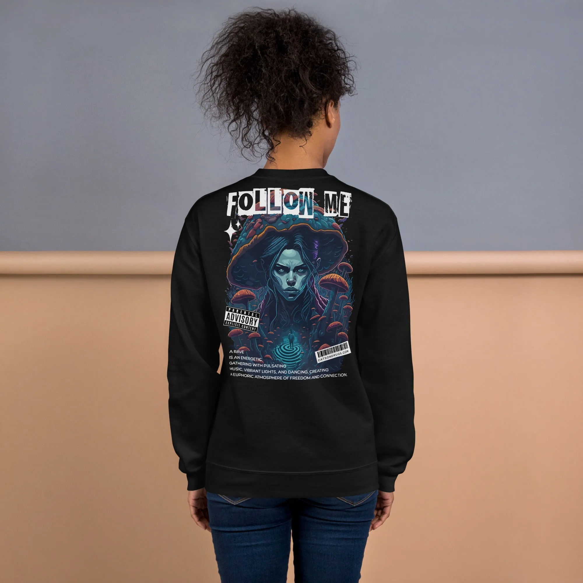 Techno Sweatshirt | Follow Me Organism