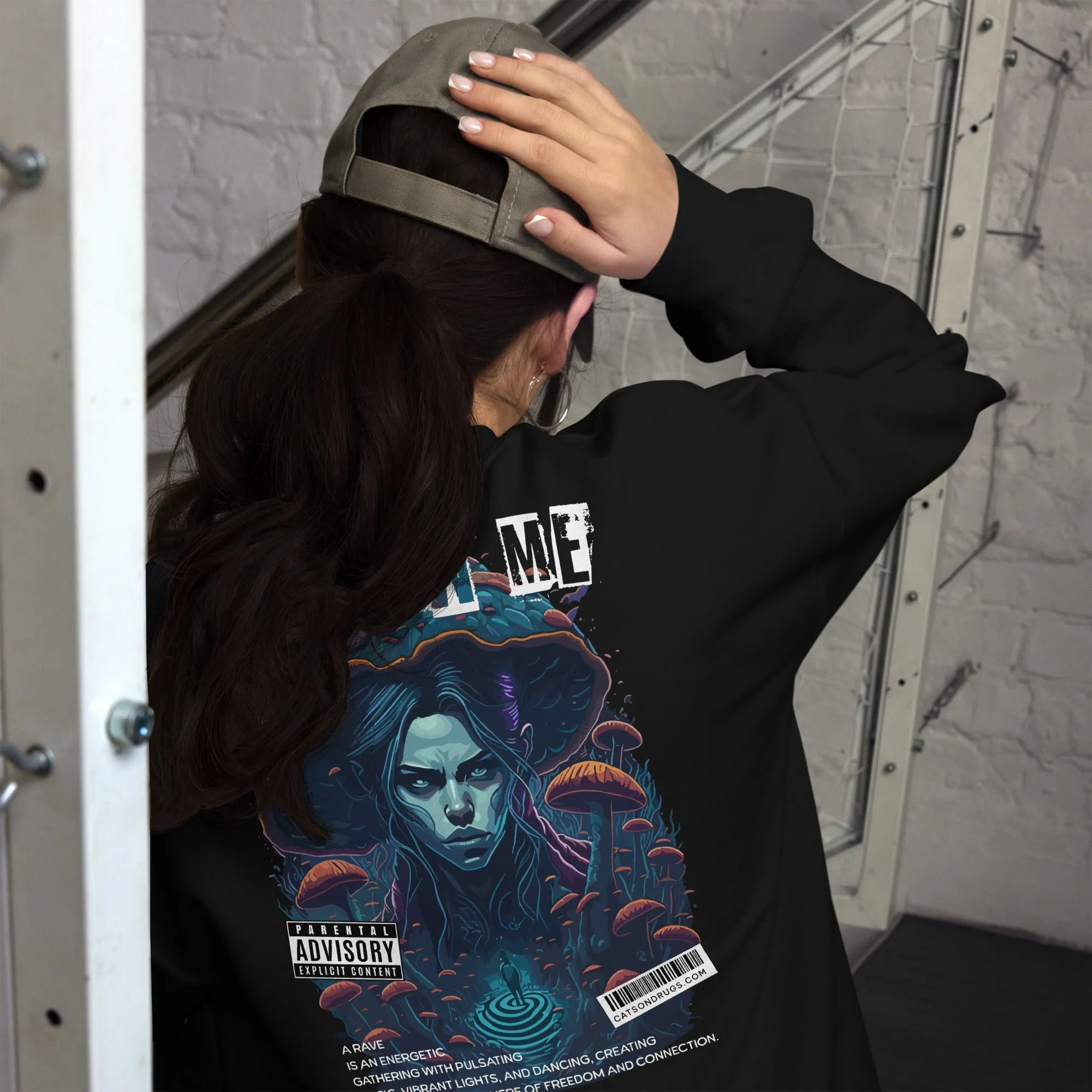 Techno Sweatshirt | Follow Me Organism