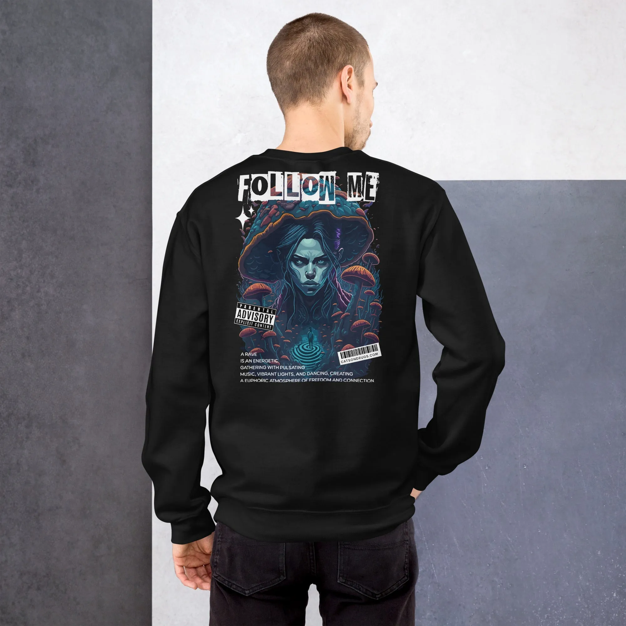 Techno Sweatshirt | Follow Me Organism